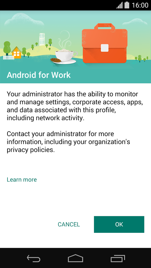 Android for Work App