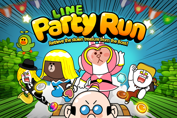 Line Party Run เกมแนววิ่ง เกมใหม่จาก Line – Modify: Technology News