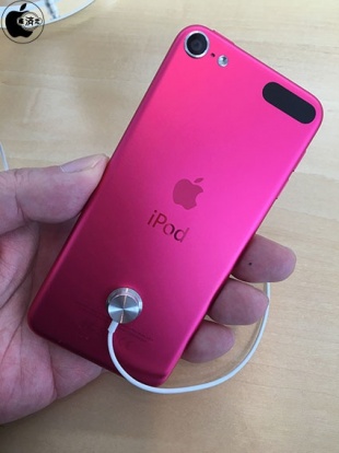 สีชมพูจะทำมาเหมือนกับ iPod touch