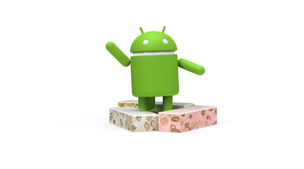 โลโก้ Android 7.0 Nougat