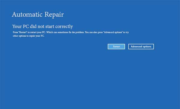 Automatic Repair Windows 10