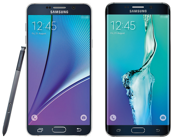 Samsung Galaxy Note 5 และ Galaxy S6 edge+