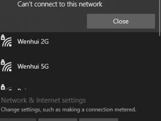 ไม่สามารถเชื่อมต่อ wifi ได้ใน Windows 10