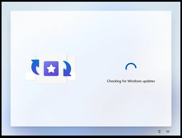 Checking for Windwos Updates