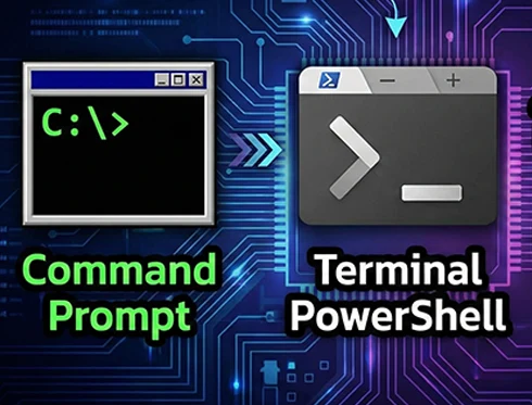Command Prompt PowerShell Windows Terminal