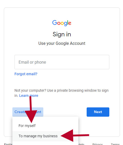 Gmail เพื่อใช้งานเอง หรือ เพื่อใช้งานทางธุระกิจ 