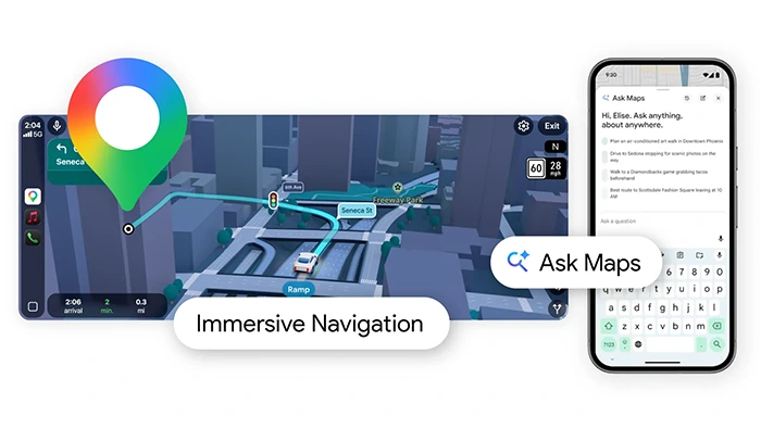 Google Maps AI Ask Maps