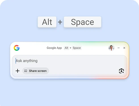 Google app for desktop thumbnail