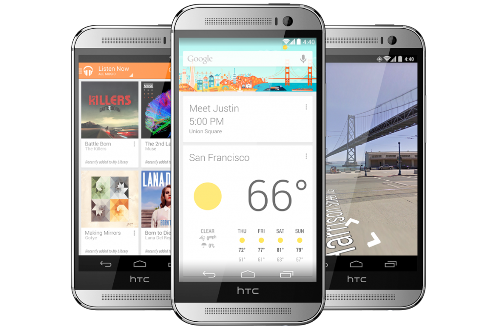     HTC One (M8) รุ่น Google Play 