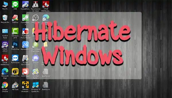 Hibernate Windows 10 และ Windows 11