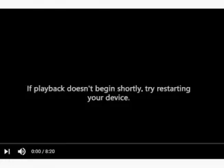 If playback doesn't begin shortly try restarting your device