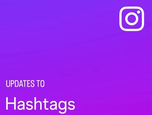 Instagram updates to hashtags