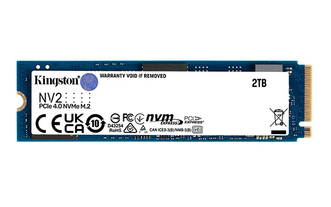 Kingston NV2 PCIe 4.0 NVMe SSD