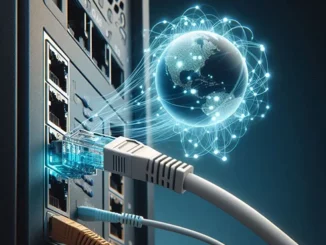 network LAN cable connected