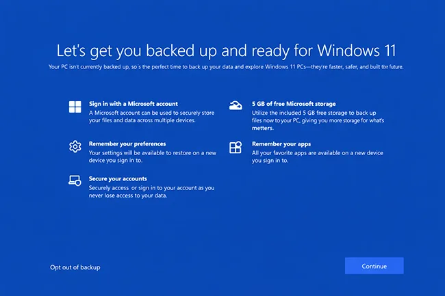 Let’s get you backed up and ready for Windows 11
