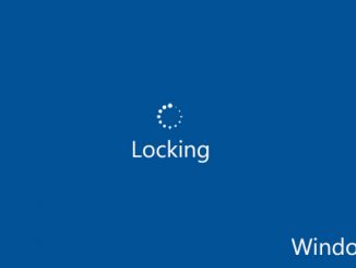 Locking Windows 10