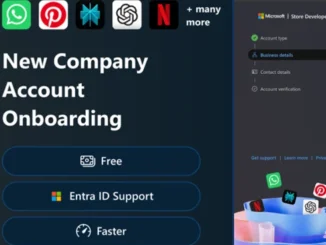 Microsoft Store New company account onboarding