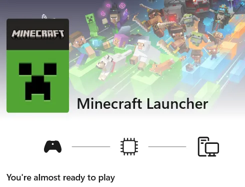 Minecraft Launcher Microsoft Store