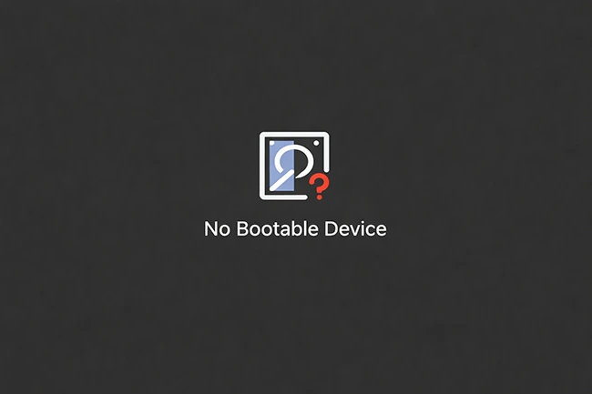No Bootable Device