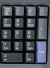 Numeric Keypad