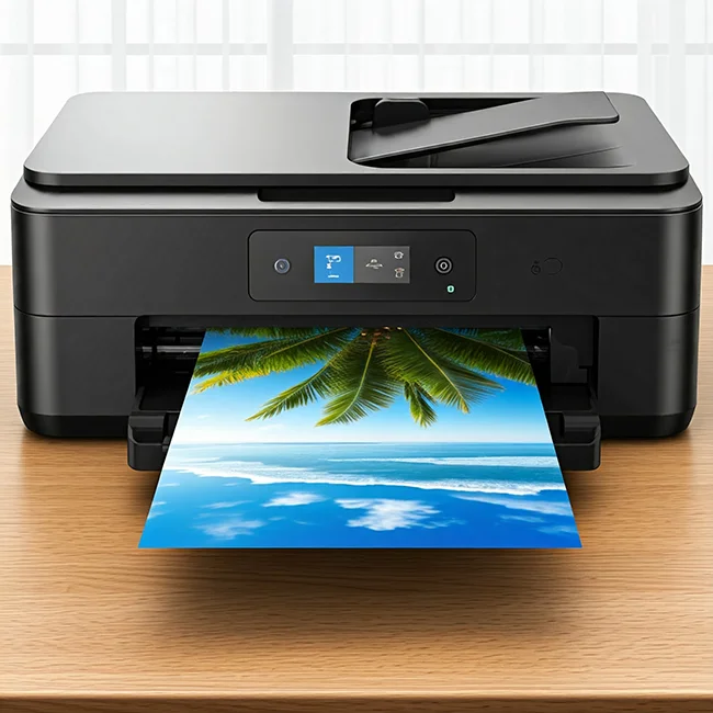 ปริ้นรูปภาพแบบไร้ขอบ Printing borderless