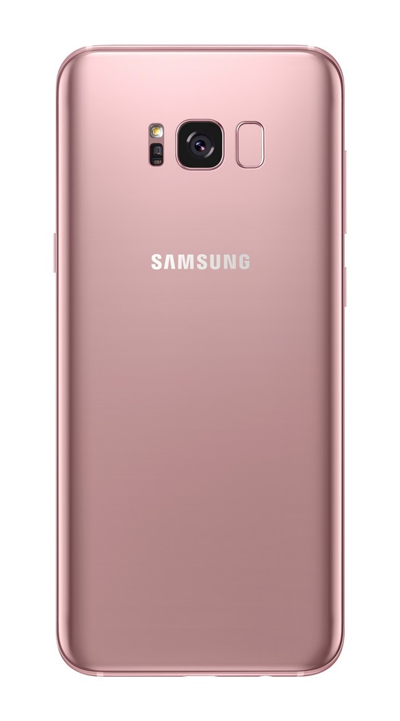 Samsung Galaxy S8+ สีชมพูกุหลาบ