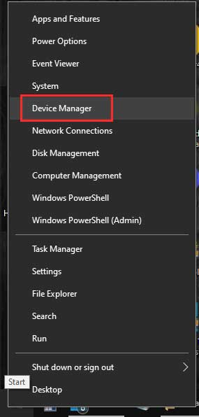 Start Device Manager