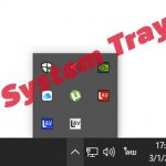 System Tray