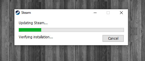 Updating Steam