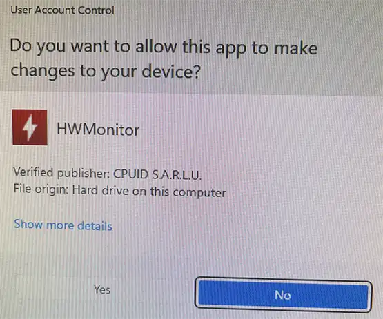 User account Control Windows 11