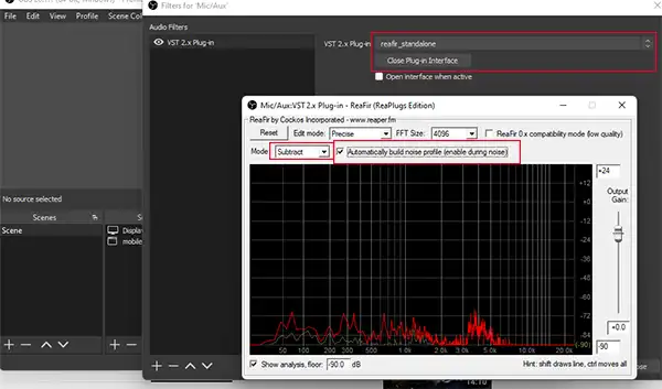VST 2.x Plug-in reafir_standalone