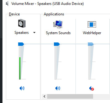 Volume Mixxer Windows 10