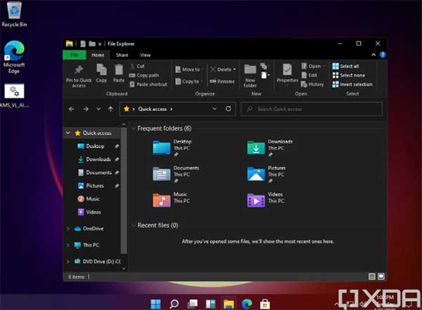 Windows 11 Dark mode