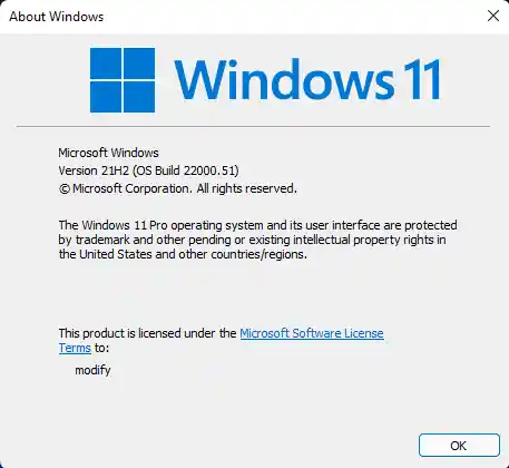 เวอร์ชั่น Windows 11