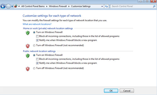 Windows-Firewall