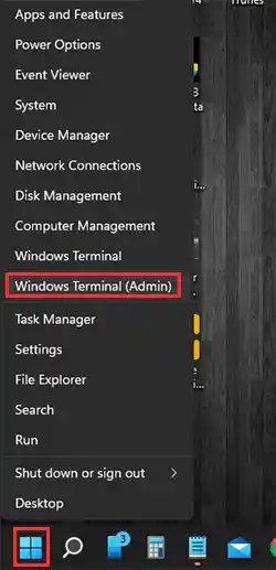 Windows Terminal Admin