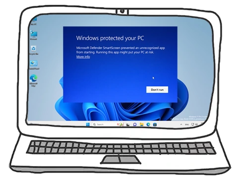 Windows protected your PC thumbnail