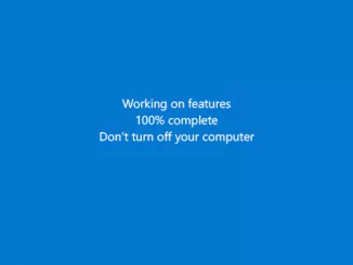 Working on features 100% complete Don't turn off your computer