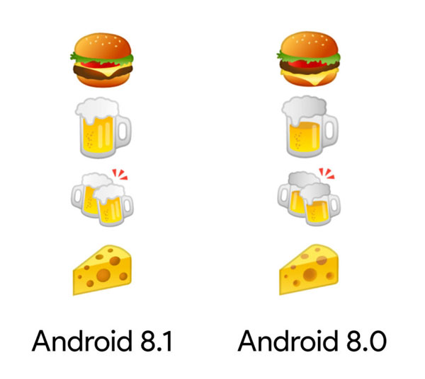 android 8.0 กับ 8.1