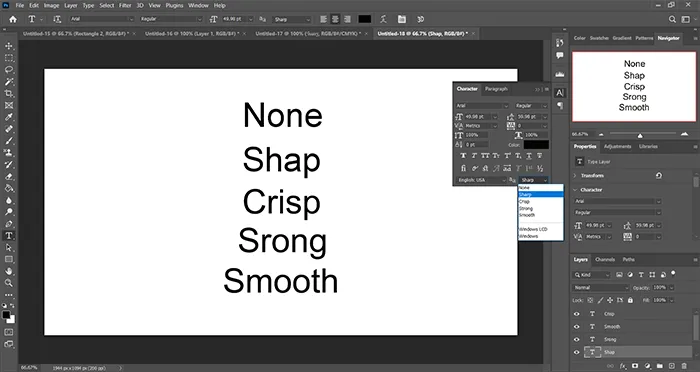 anti-aliasing method photoshop