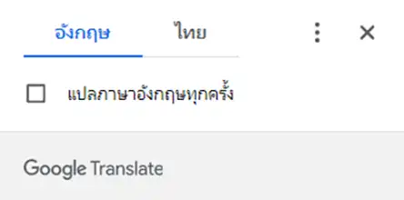 google chrome translate