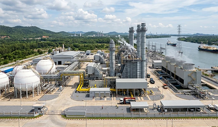 natural gas power plant โรงไฟฟ้าก๊าซธรรมชาติ