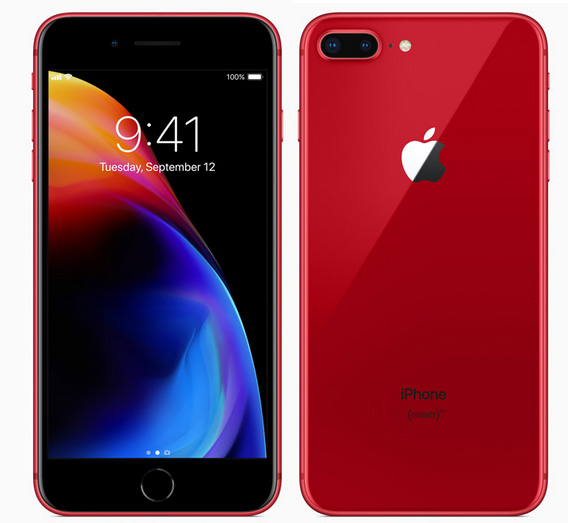 iPhone 8 และ iPhone 8 Plus (PRODUCT)RED Special Edition