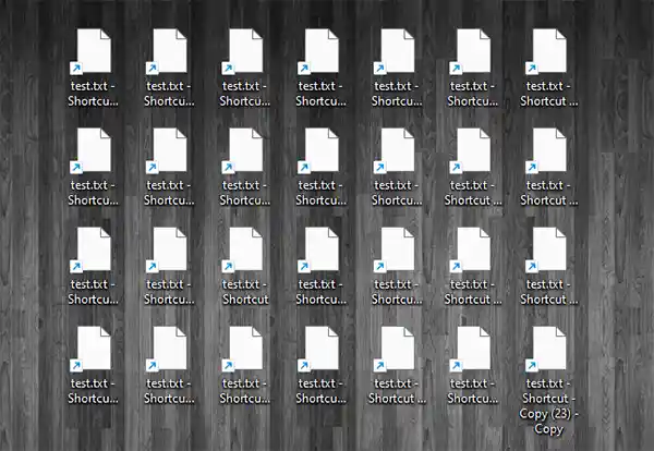 Shortcut ไม่แสดงรูปภาพ