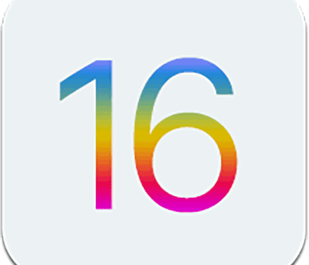 iOS 16 logo