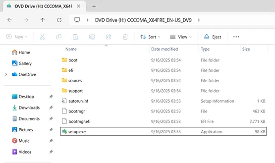 setup.exe Windows 11