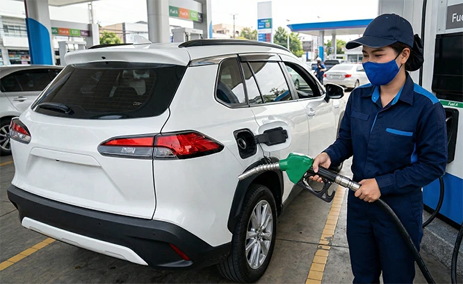 ปั้มเติมน้ำมัน