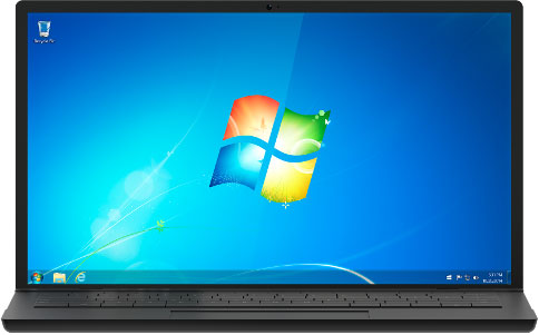 Windows 7 laptop